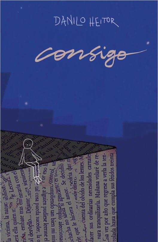 Capa do livro Consigo, de Danilo Heitor